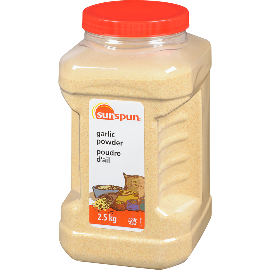 Sunspun - Garlic Powder - 2.5 kg - Canadian Distribution