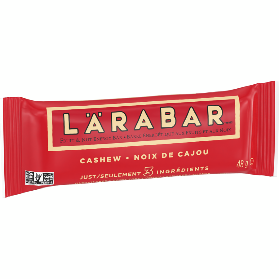 Larabar - Fruit & Nut Energy Bar, Cashew, 16/pack - Case - 16 x 48 g - Canadian Distribution