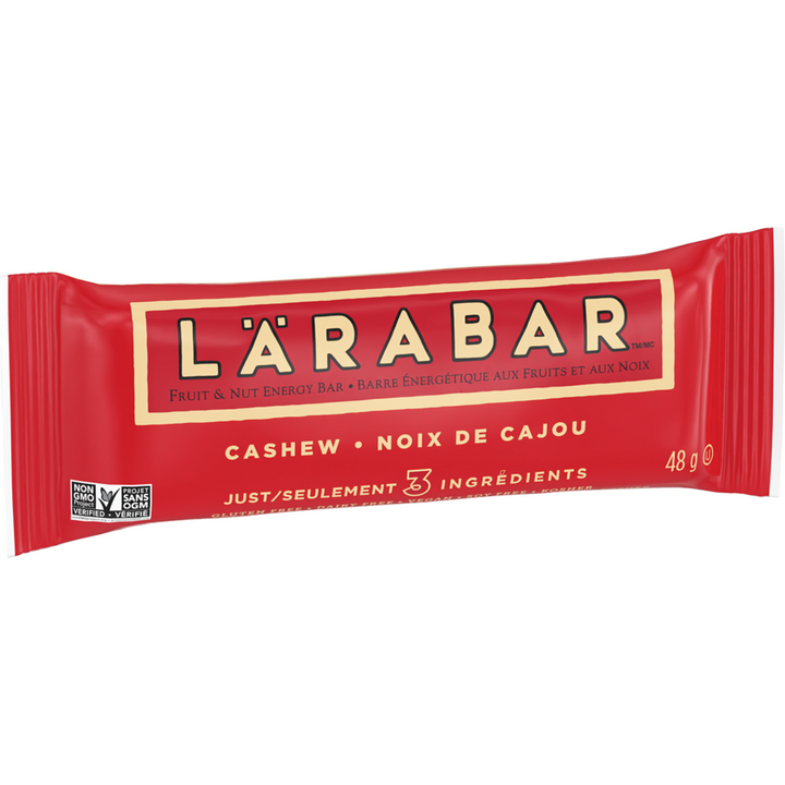 Larabar - Fruit & Nut Energy Bar, Cashew, 16/pack - Case - 16 x 48 g - Canadian Distribution