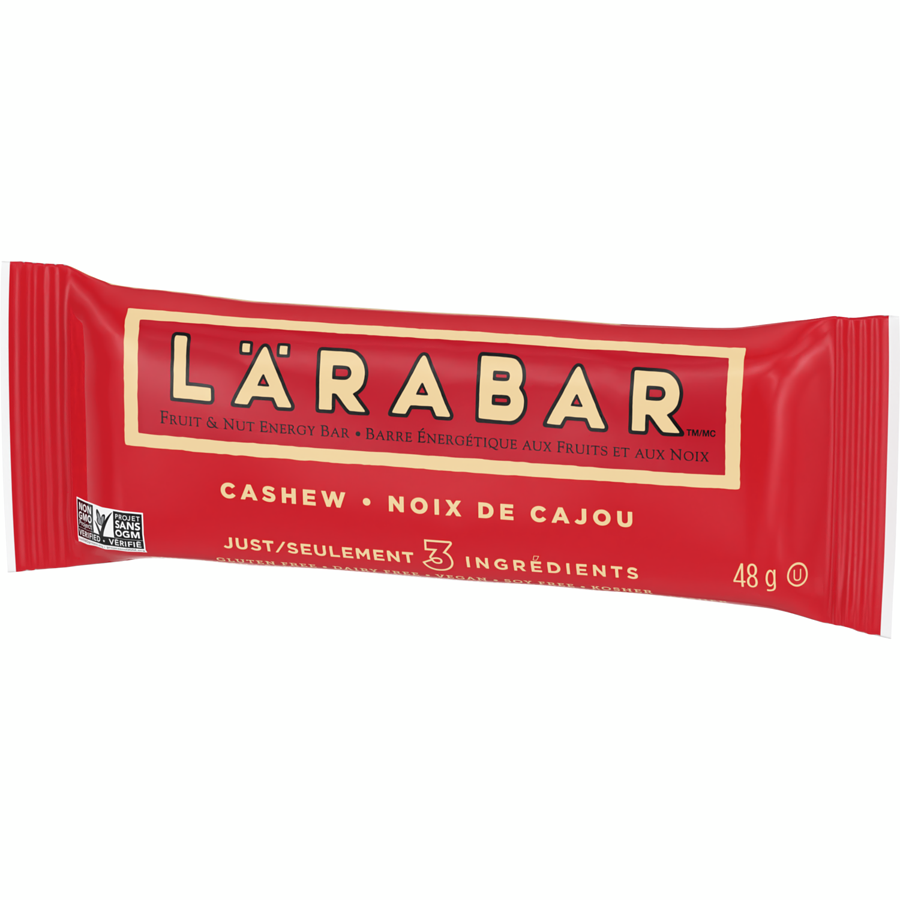 Larabar - Fruit & Nut Energy Bar, Cashew, 16/pack - Case - 16 x 48 g - Canadian Distribution