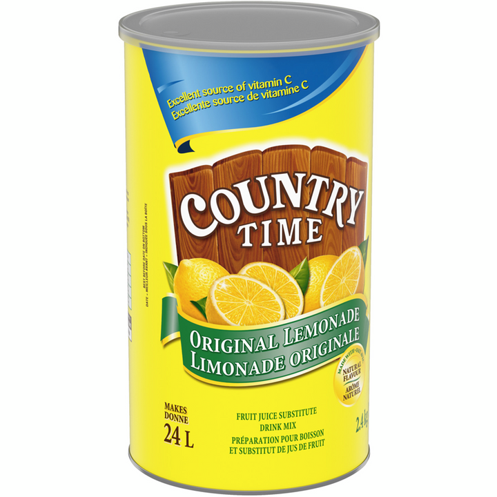 Country Time - Lemonade Drink Mix - 2 kg - Canadian Distribution