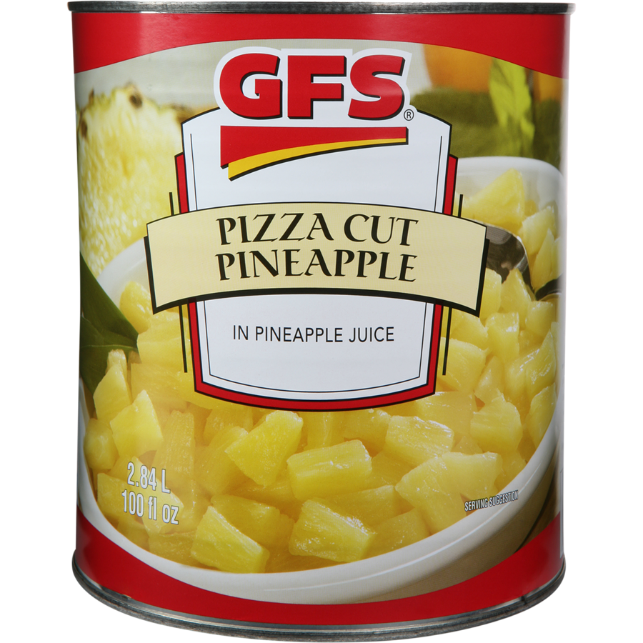 GFS - Pineapple Pizza Tidbits - 2.84 L - Canadian Distribution