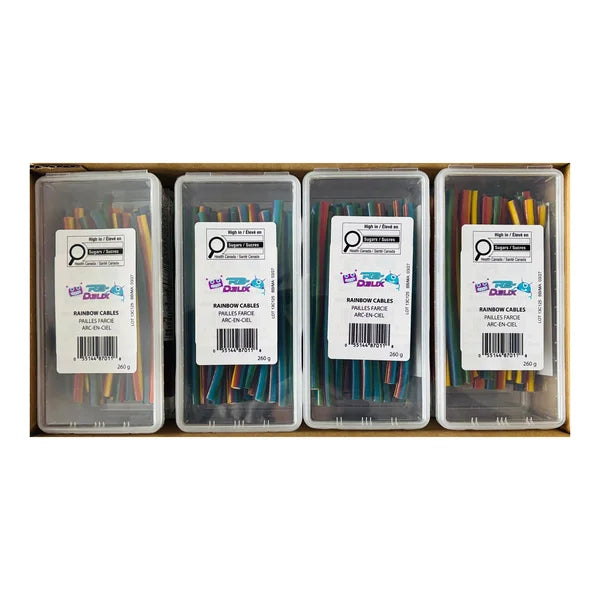 Rainbow Cables - 48 x 260 g - R2-Delix - Canadian Distribution