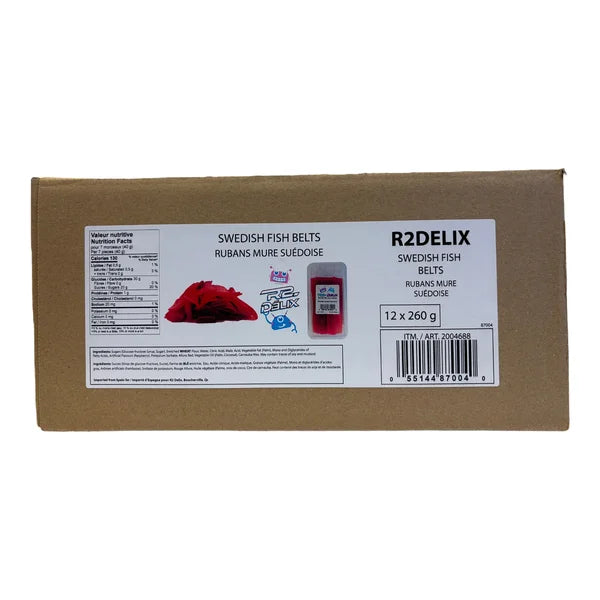 Ceintures de baies suédoises - 48 x 260 g - R2-Delix - Distribution canadienne - Livraison gratuite au Canada pour les commandes de plus de 199 $ CA