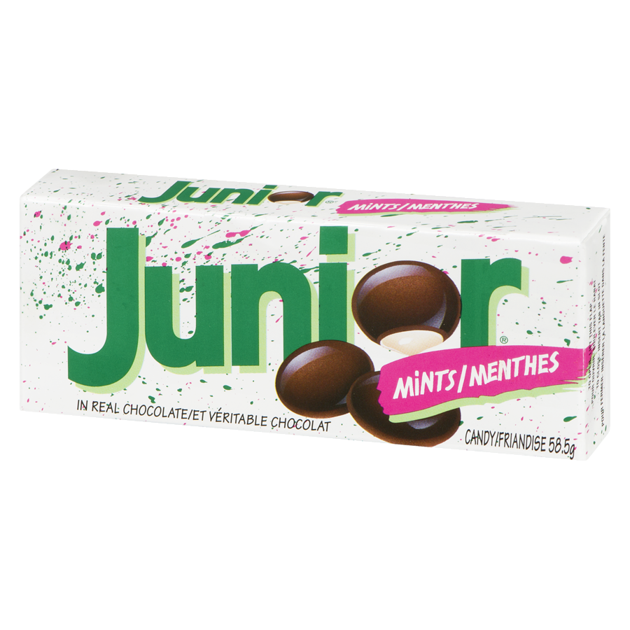 Junior Mints - Junior Mints - Case - 24 x 45 g - Canadian Distribution