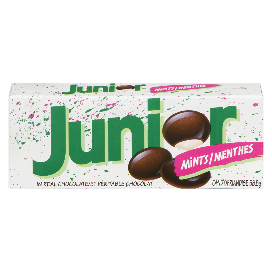 Junior Mints - Junior Mints - Case - 24 x 45 g - Canadian Distribution