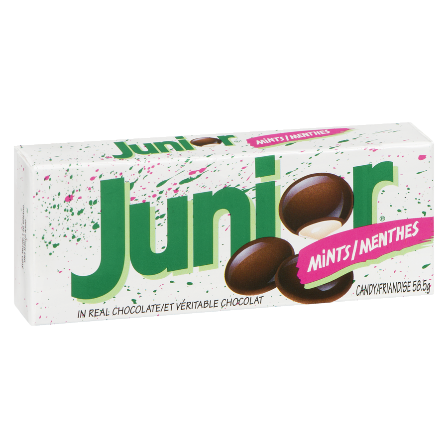 Junior Mints - Junior Mints - Case - 24 x 45 g - Canadian Distribution