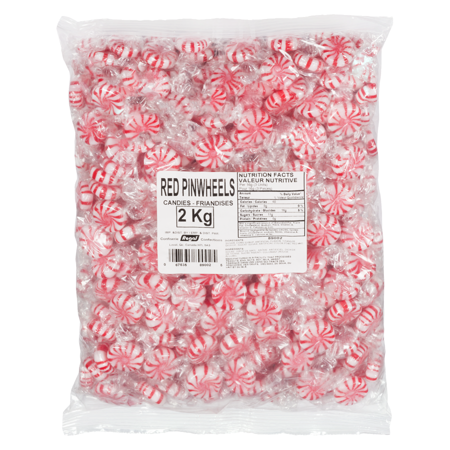 Regal - Pinwheel Mints - 2 kg - Canadian Distribution