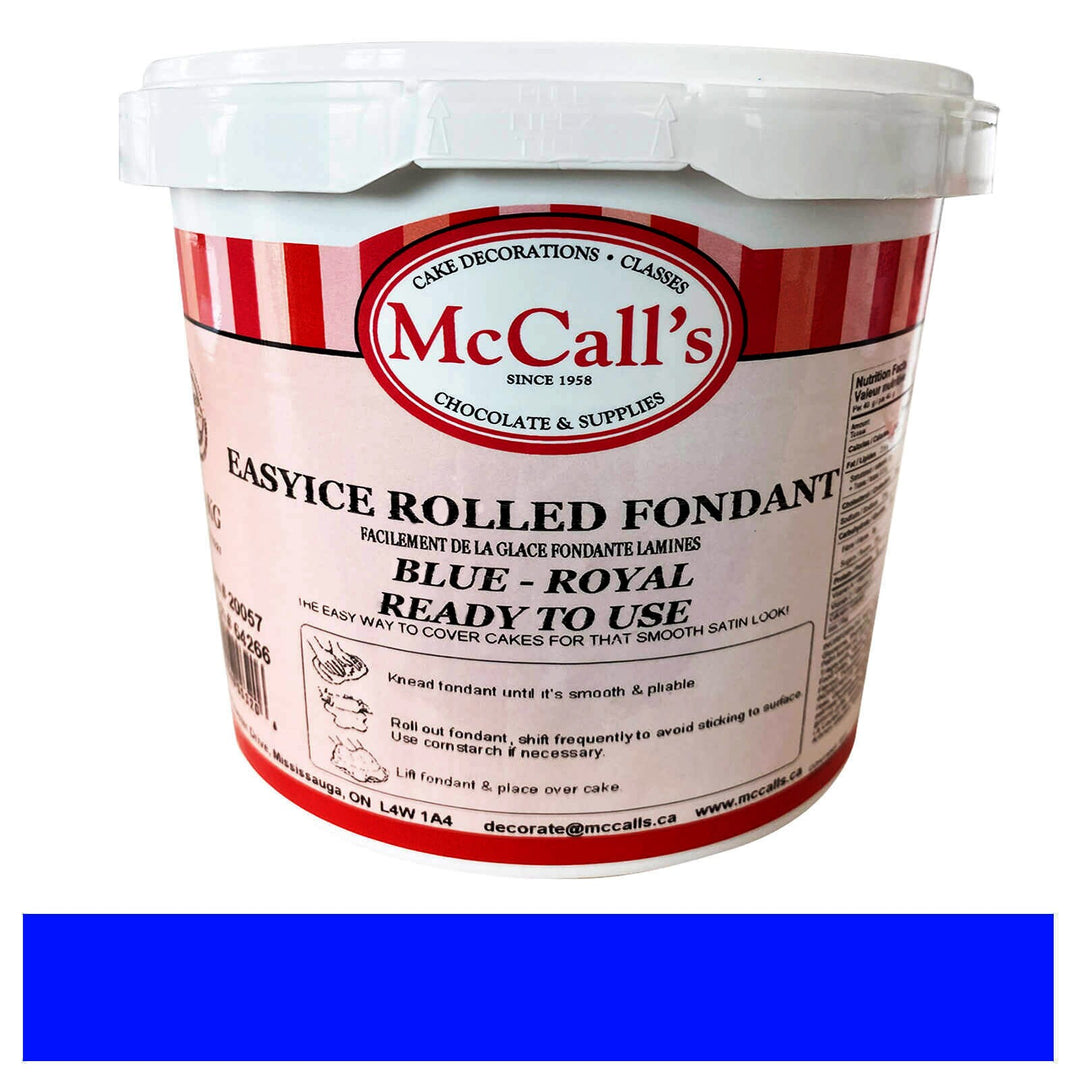 EasyIce Royal Blue Rolled Fondant Icing | 1 x 1 kg | Baking Mixes and Ingredients | Canadian Distribution