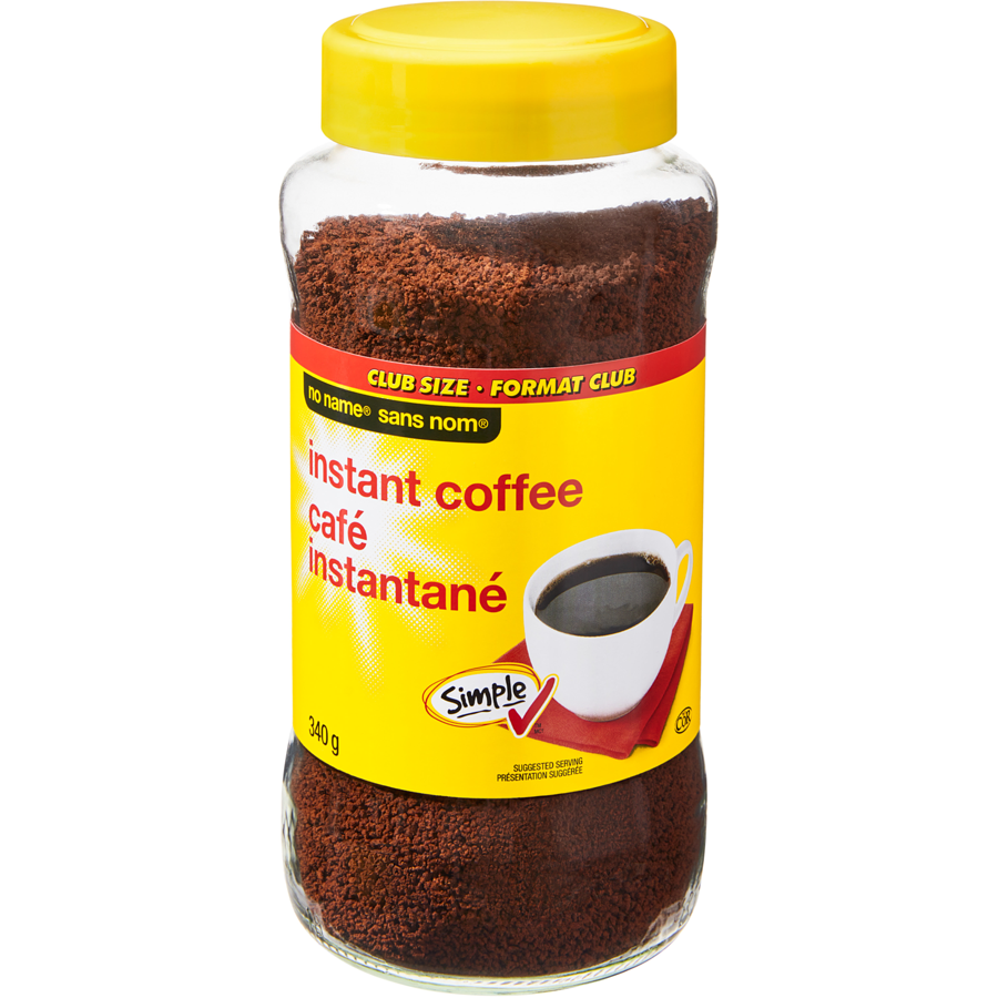 No Name - Instant Coffee Club Size - 340 g - Canadian Distribution