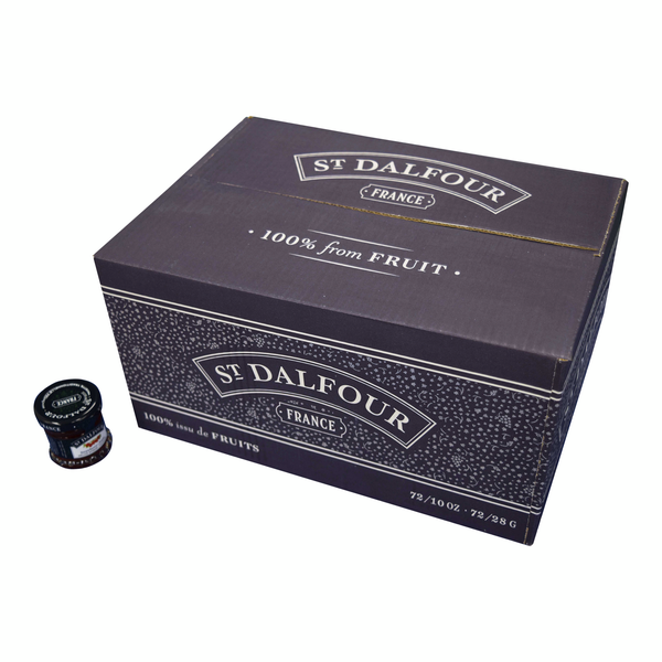 St Dalfour Strawberry Fruit Spread - 288 x 22 mL - Grocery and Food Items - Canadian Distribution