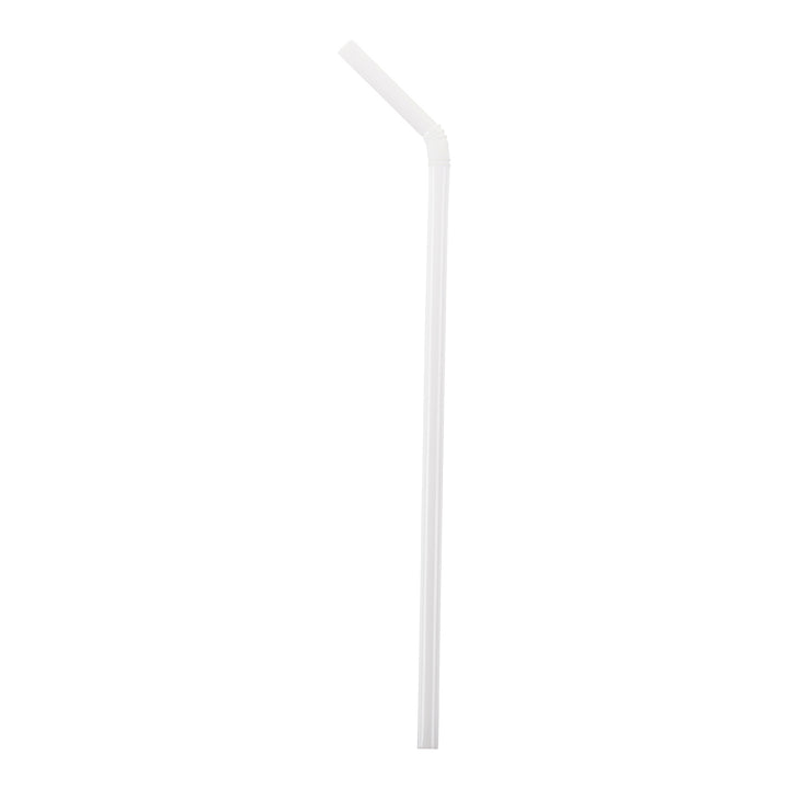 Straw Unwrapped Flexible 8 in. - 9 x 200 count - Stone Plastics - Packaging and Accessories - Restaurant Supplies and Equipment - Canadian Distribution