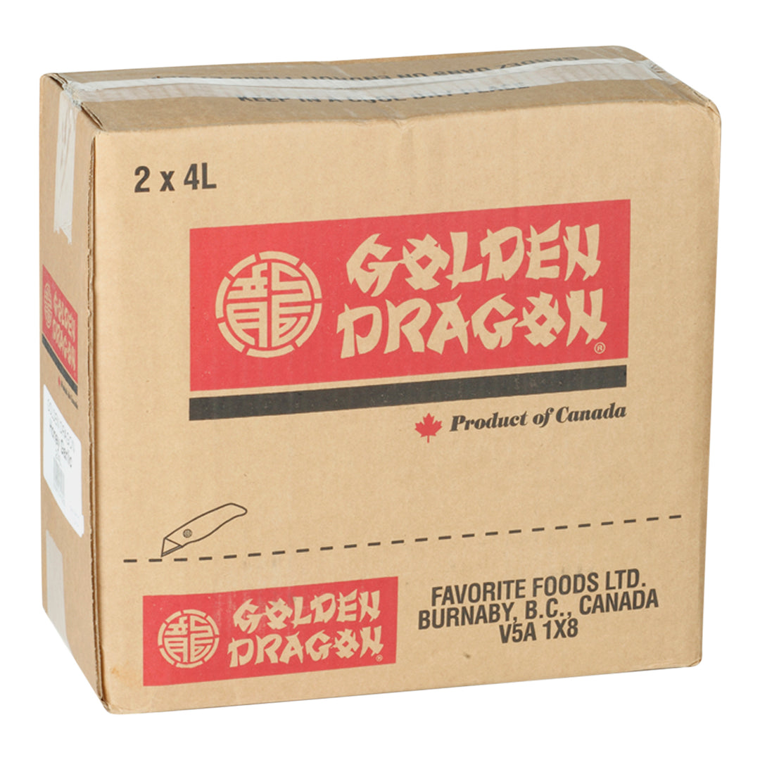 Sauce Honey Garlic - 2 x 4 L - Golden Dragon - Restaurant and Foodservice Ingredients - Canadian Distribution