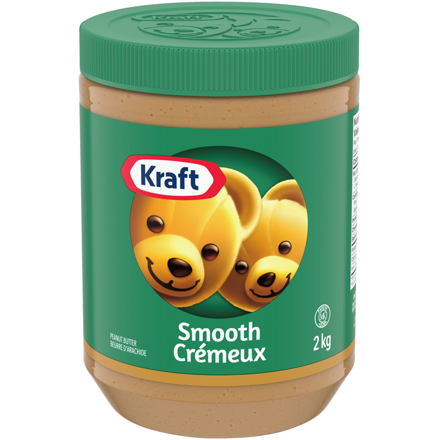 Kraft - Smooth Peanut Butter - 2 kg - Canadian Distribution