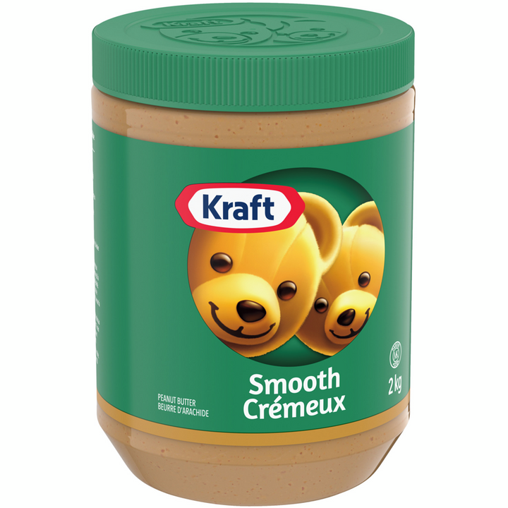 Kraft - Smooth Peanut Butter - 2 kg - Canadian Distribution