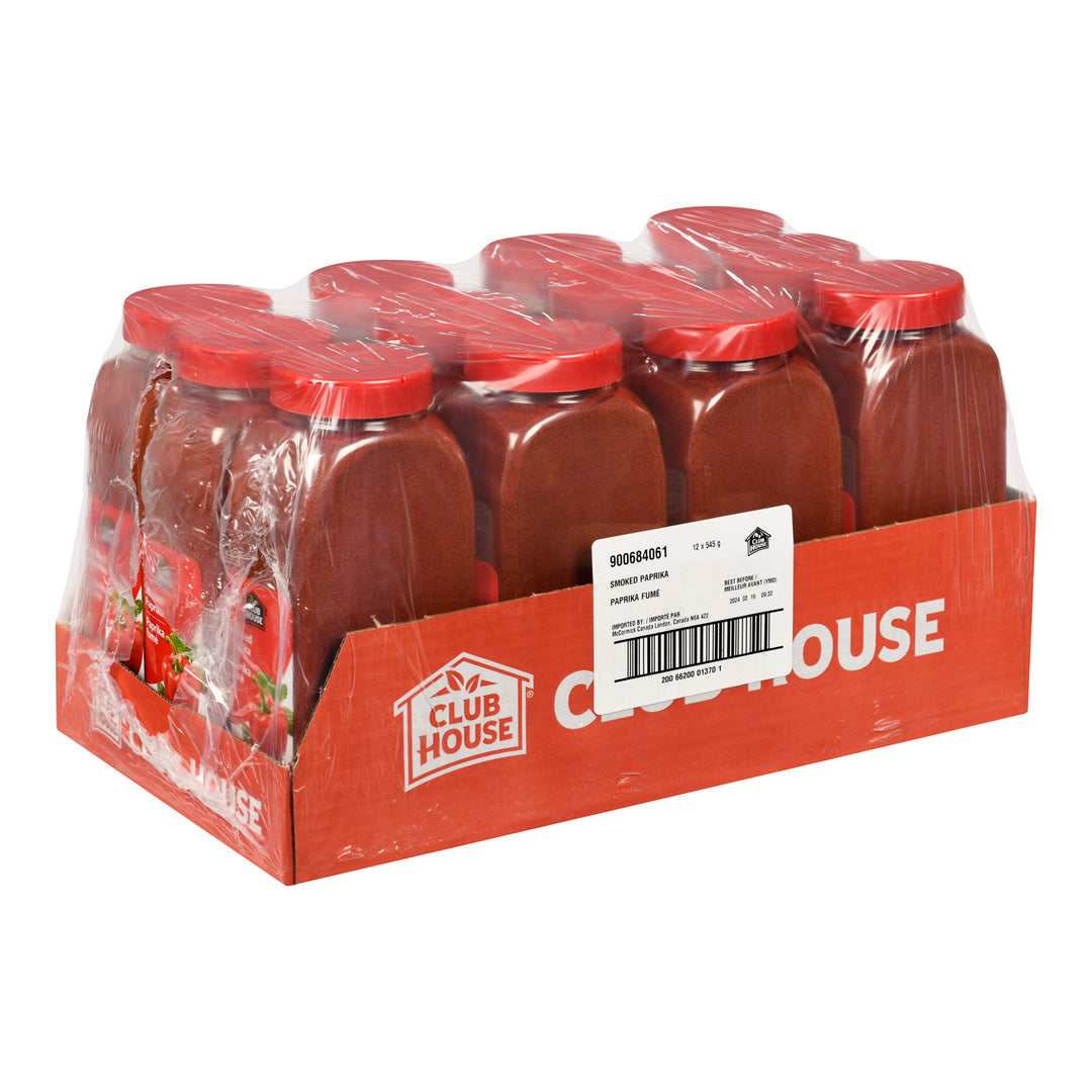 Case of Spice Paprika Smoked - 12 x 545 g (Case = 1 x 545 g) - Clubhouse - Restaurant and Foodservice Ingredients - Canadian Distribution