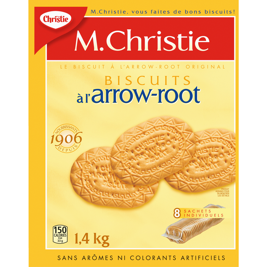 Christie - Arrowroot Cookies - 1.4 kg - Canadian Distribution