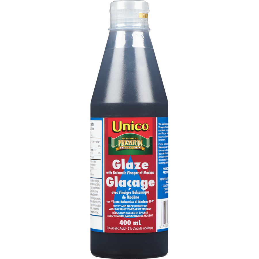 Unico - Balsamic Glaze - 400 mL - Canadian Distribution