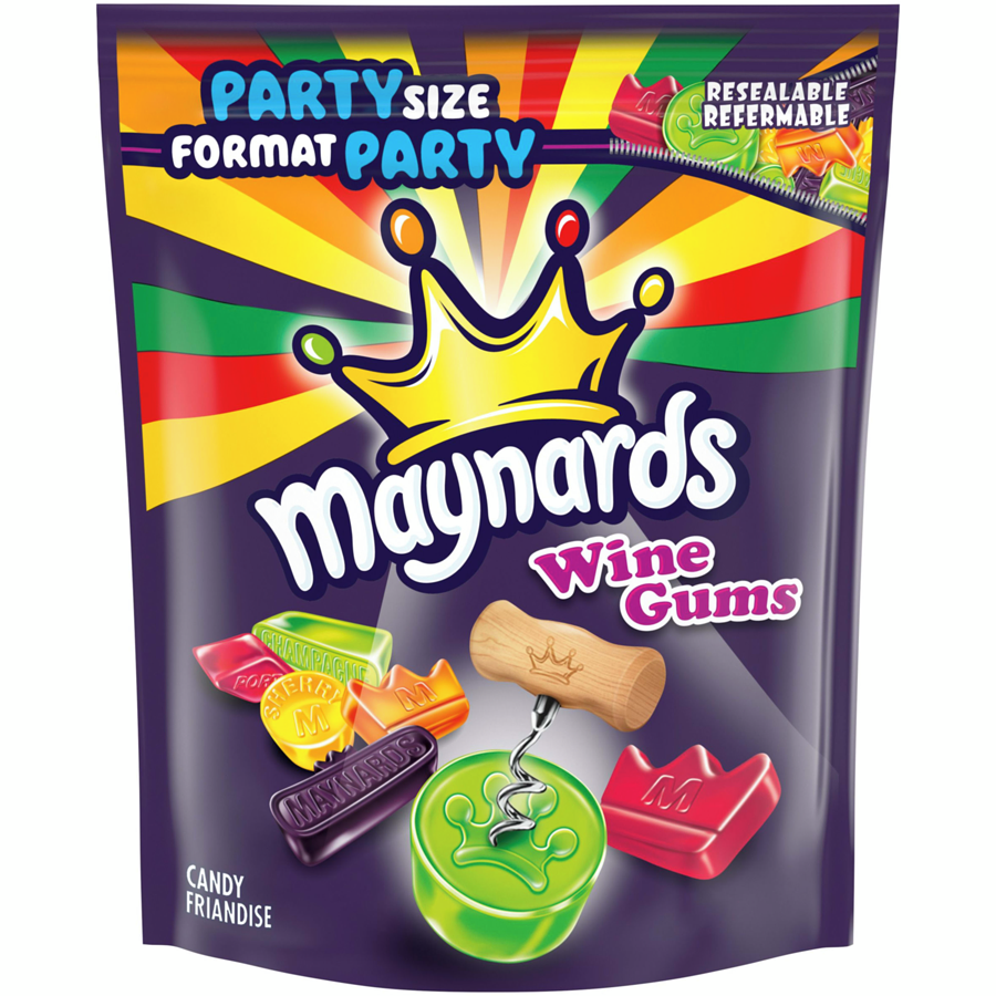 Maynards - Wine Gums Assorted Soft Candy - 1 kg - Canadian Distribution