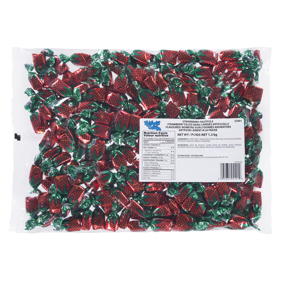 Arcor - Strawberry Candy - 1.3 kg - Canadian Distribution