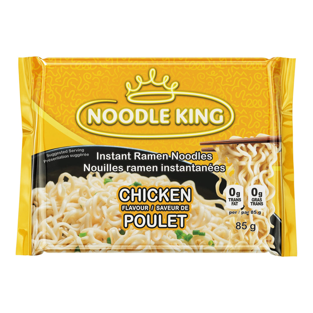 Noodle King Chicken Ramen - 96 × 85 g - Grocery and Food Items - Canadian Distribution - Ships Free Within Canada on Orders Above CAD $199