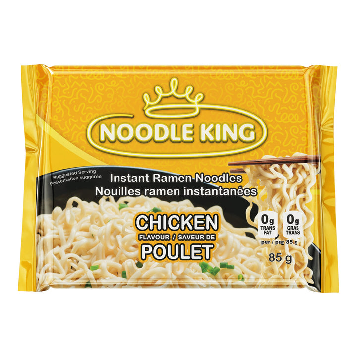 Noodle King Chicken Ramen - 96 × 85 g - Grocery and Food Items - Canadian Distribution - Ships Free Within Canada on Orders Above CAD $199