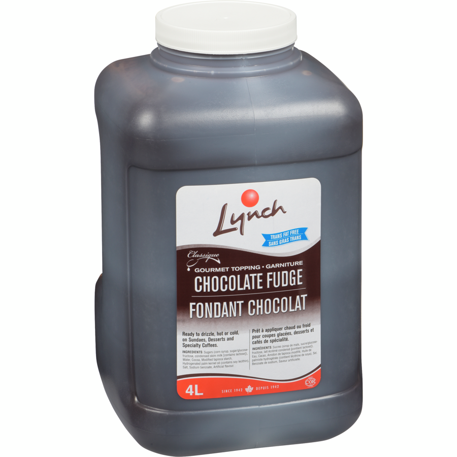 Lynch - Ice Cream Topping, Chocolate Fudge - 4 L - Canadian Distribution