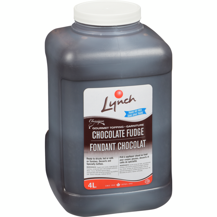 Lynch - Ice Cream Topping, Chocolate Fudge - 4 L - Canadian Distribution