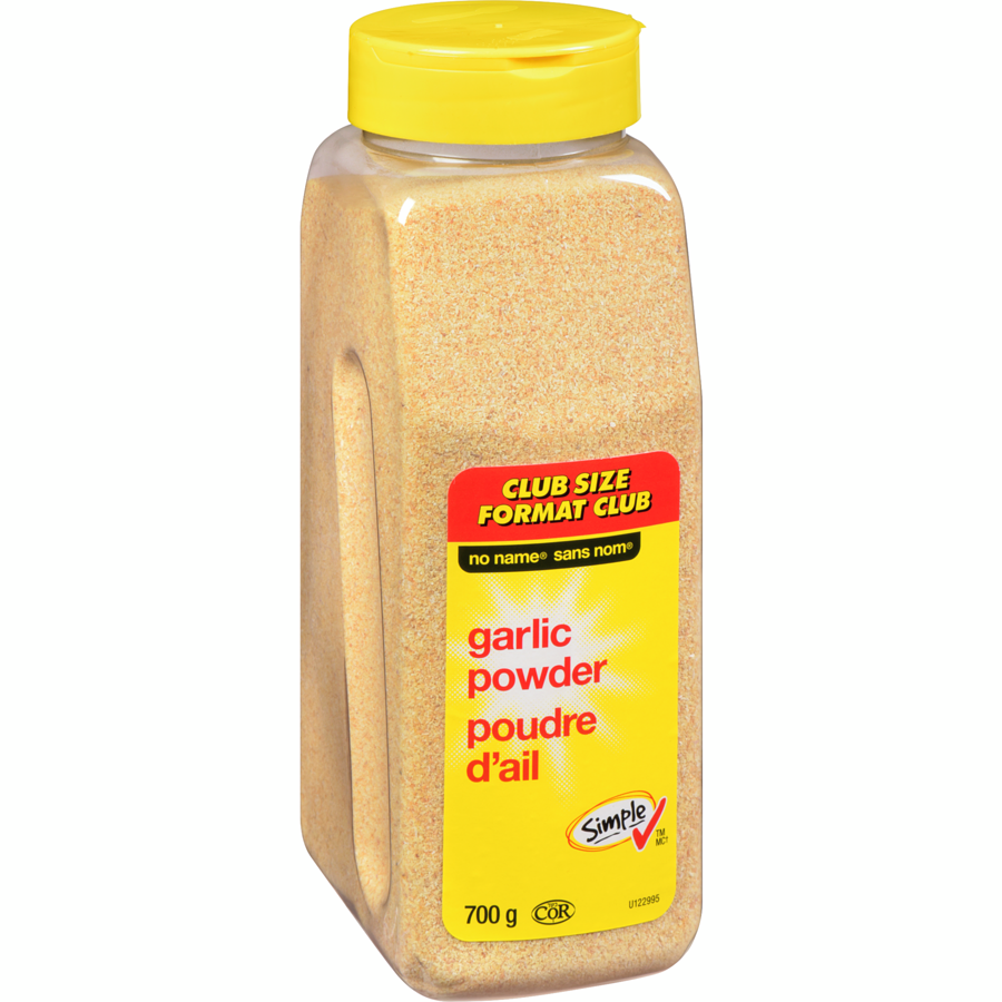 No Name - Garlic Powder Club Size - 700 g - Canadian Distribution