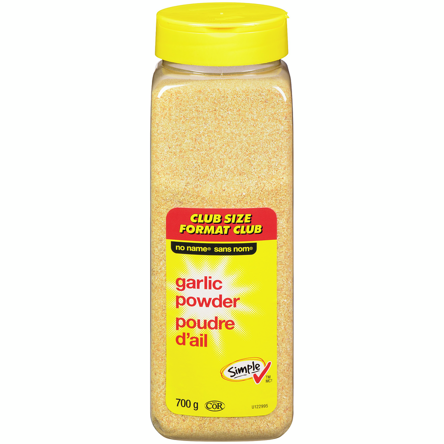 No Name - Garlic Powder Club Size - 700 g - Canadian Distribution