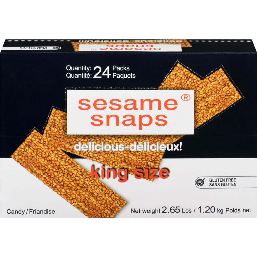 Vidal - Sesame - Case - 24 x 50 g - Canadian Distribution