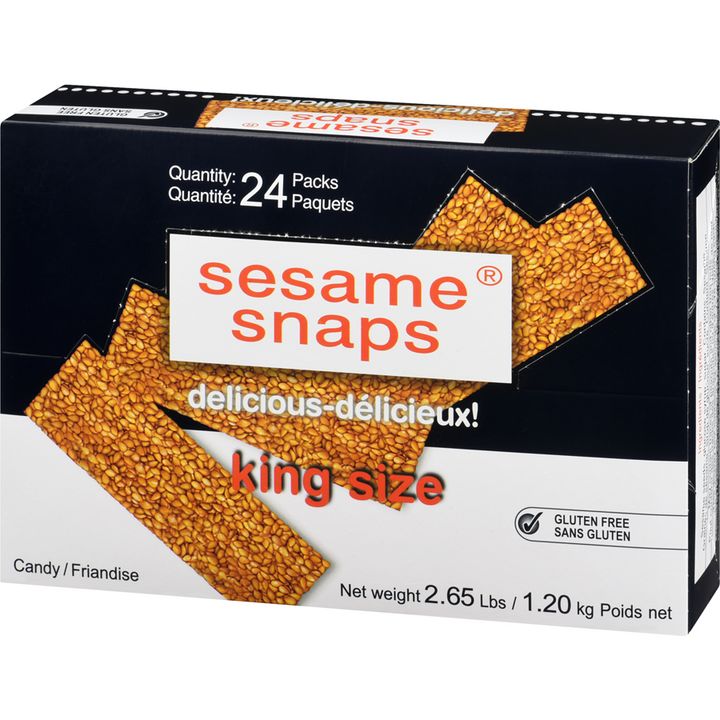 Vidal - Sesame - Case - 24 x 50 g - Canadian Distribution