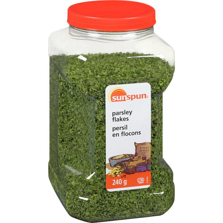 Sunspun - Parsley Flakes - 240 g - Canadian Distribution