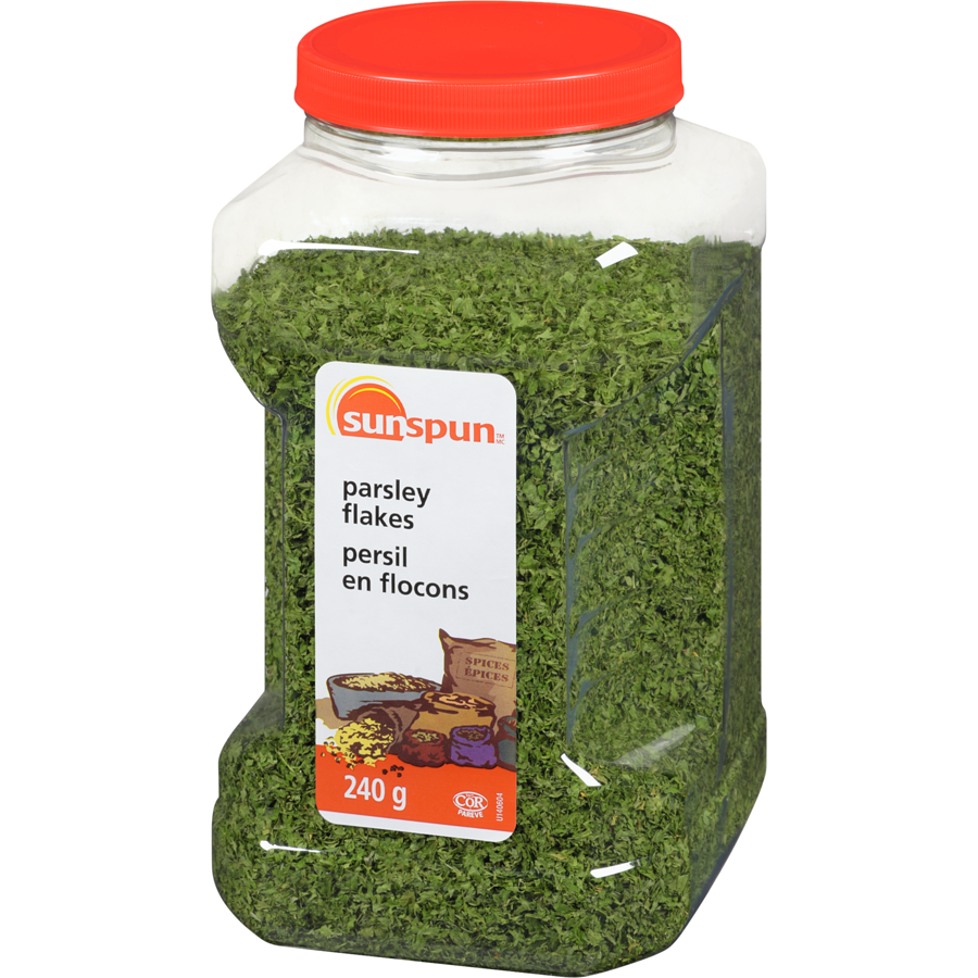 Sunspun - Parsley Flakes - 240 g - Canadian Distribution