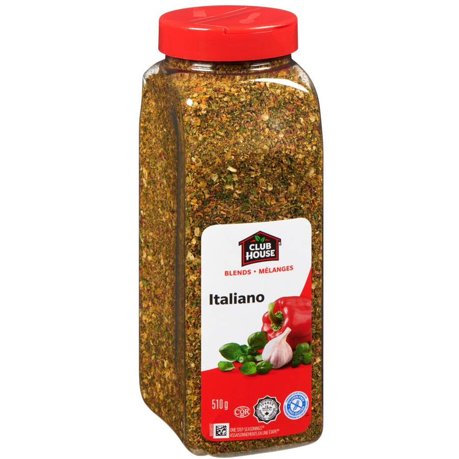 Club House - Italiano One Step Seasoning Signature Blends - 510 g - Canadian Distribution