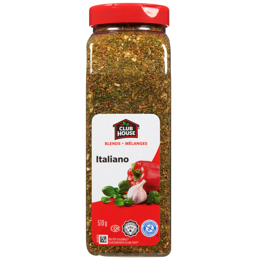 Club House - Italiano One Step Seasoning Signature Blends - 510 g - Canadian Distribution