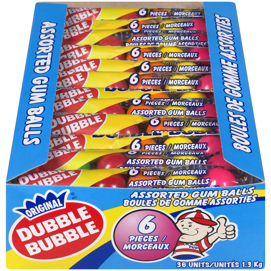 Dubble Bubble - 40 cent - 36 each - Canadian Distribution