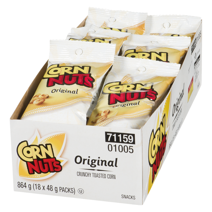 Corn Nuts - Original, Case (18 packs) - 48 g - Canadian Distribution