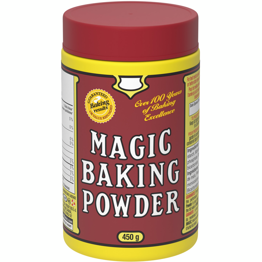 Magic Baking Powder - Baking Powder - 450 g - Canadian Distribution