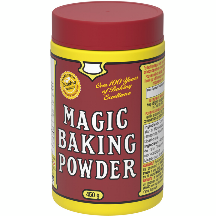 Magic Baking Powder - Baking Powder - 450 g - Canadian Distribution