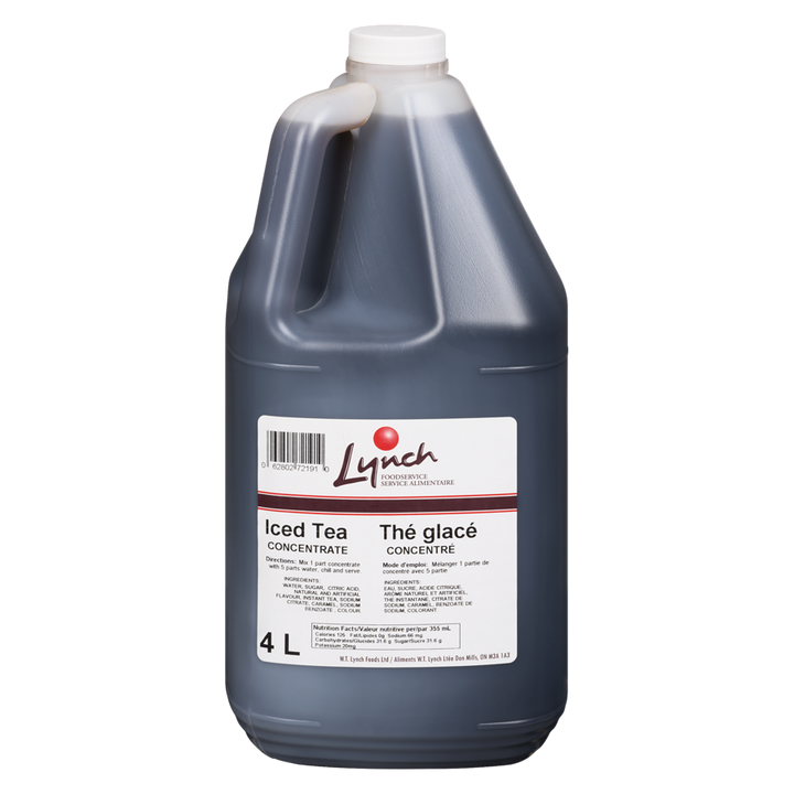 Lynch - Iced Tea Concentrate - 4 L - Canadian Distribution