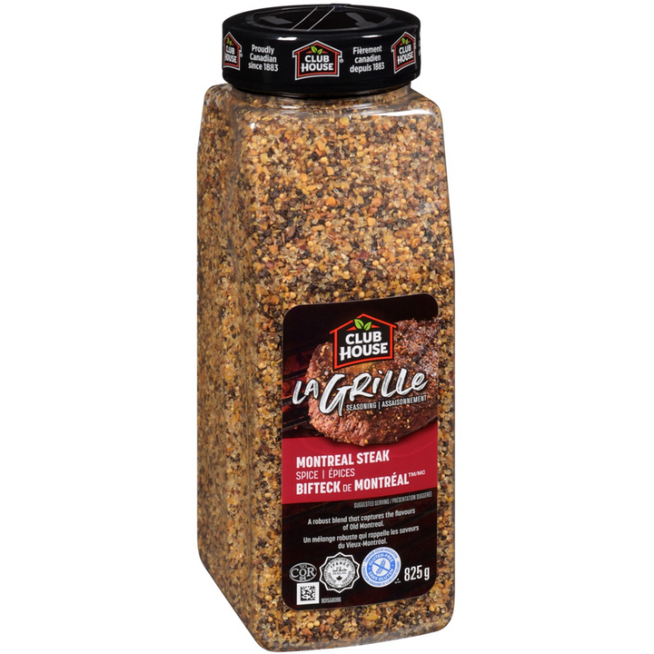 Club House - Montreal Steak Spice Seasoning - 825 g - Canadian Distribution