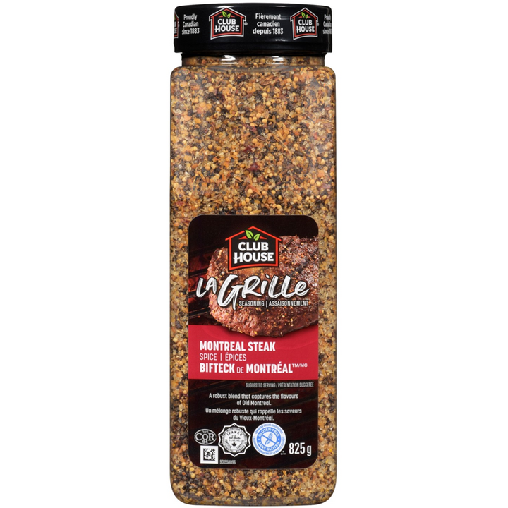 Club House - Montreal Steak Spice Seasoning - 825 g - Canadian Distribution