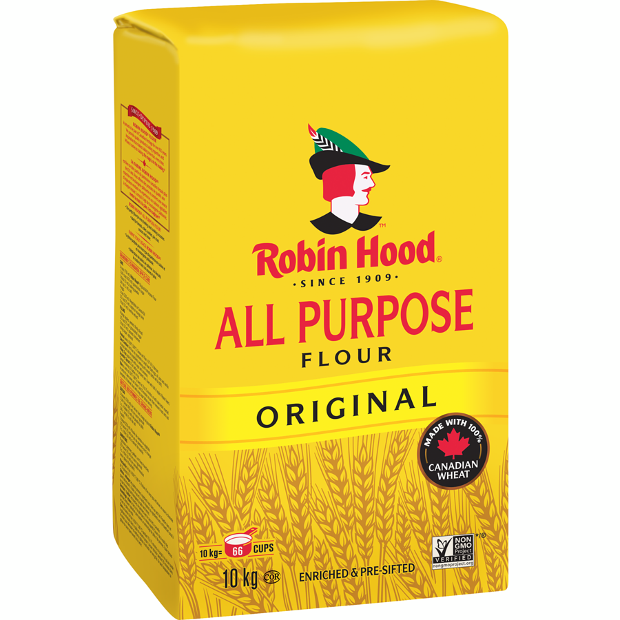 Robin Hood - Original All Purpose Flour - 10 kg - Canadian Distribution