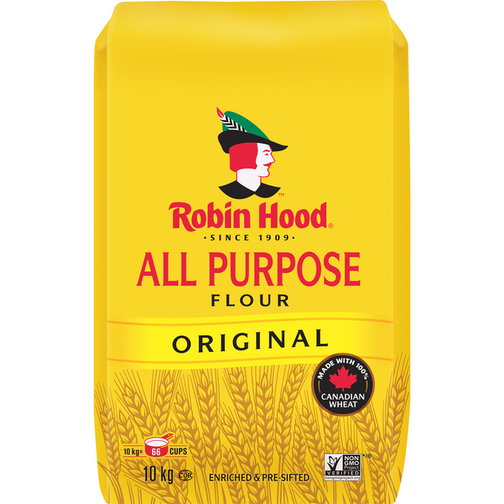 Robin Hood - Original All Purpose Flour - 10 kg - Canadian Distribution