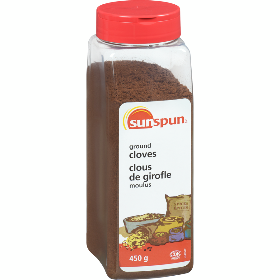 Sunspun - Ground Cloves - 450 g - Canadian Distribution