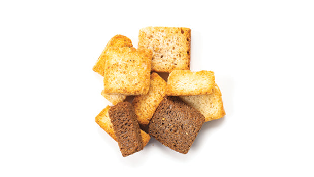 Gourmet Three-Bread Caesar Croutons - 9.92 Lbs Box - Canadian Distribution - Ships Free Within Canada on Orders Above CAD $199