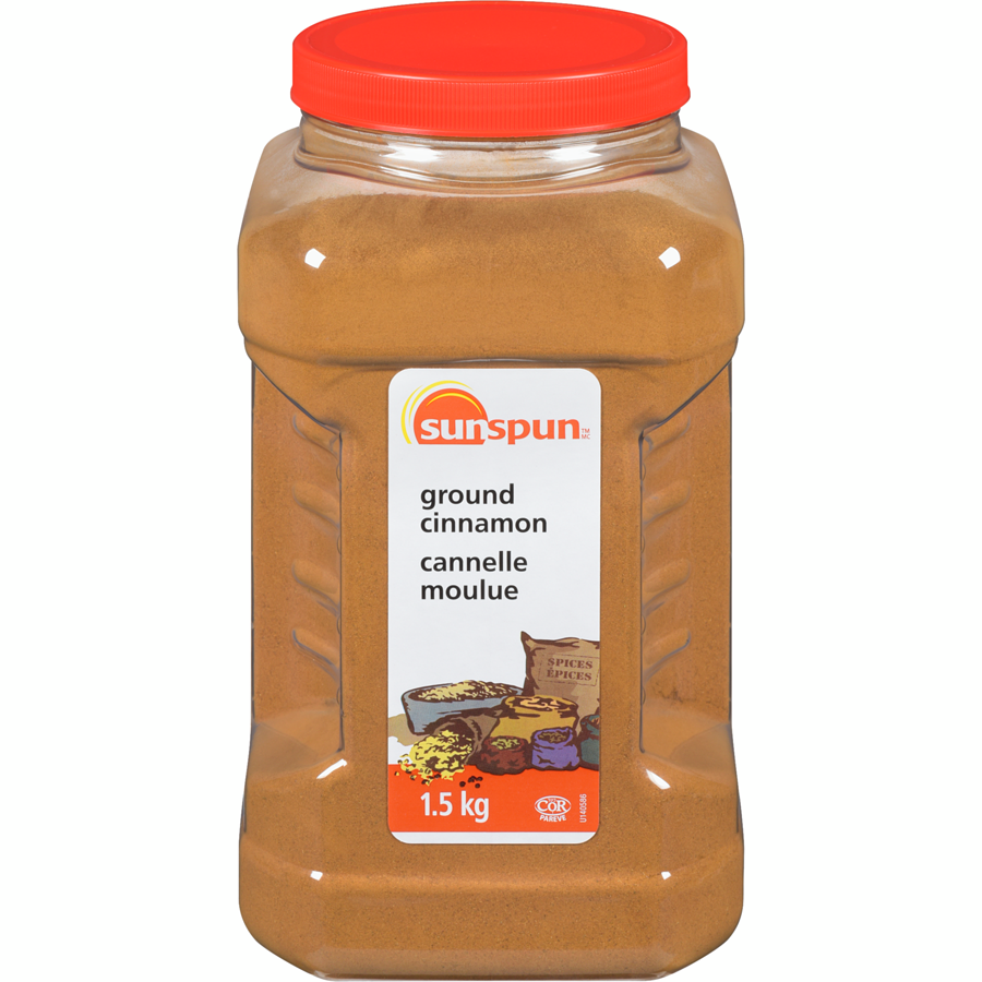 Sunspun - Ground Cinnamon - 1.5 kg - Canadian Distribution