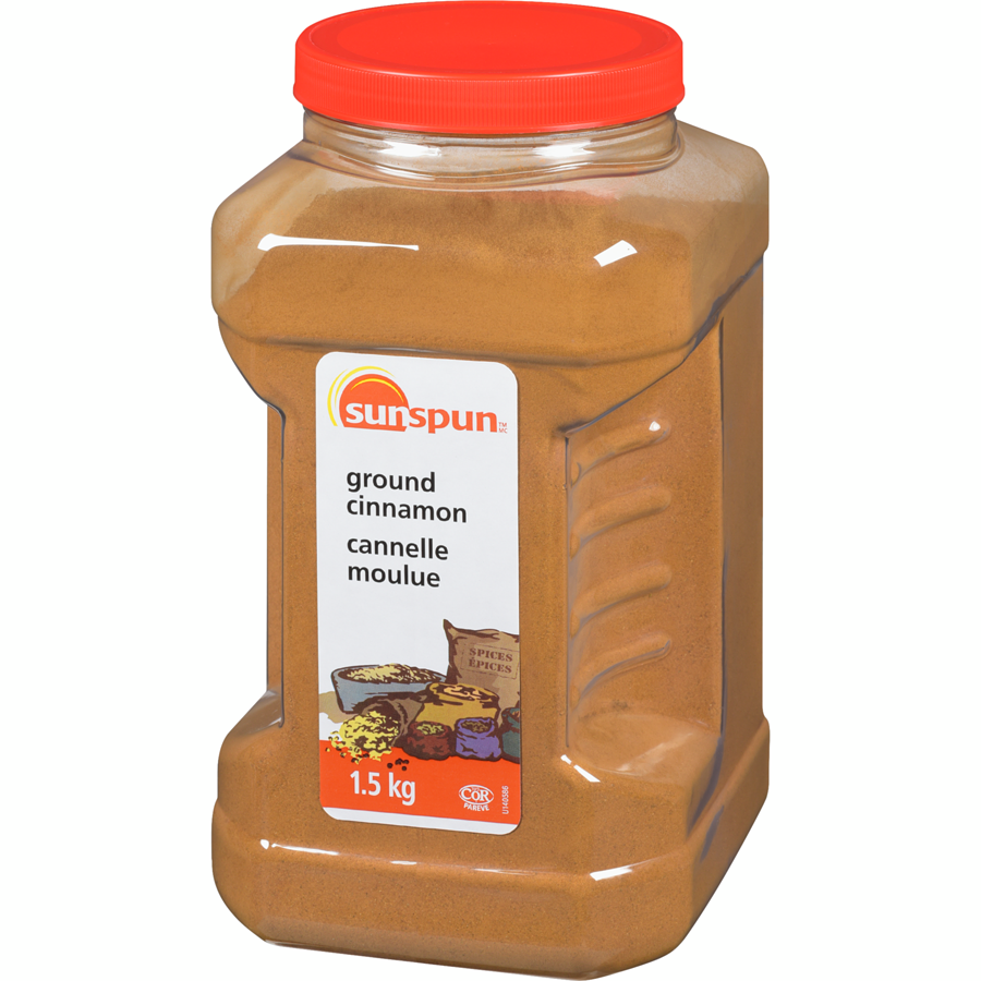 Sunspun - Ground Cinnamon - 1.5 kg - Canadian Distribution