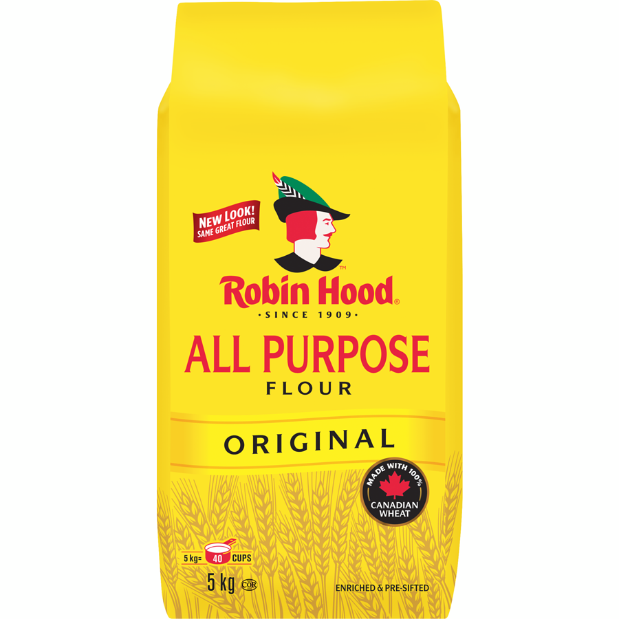 Robin Hood - Original All Purpose Flour - 5 kg - Canadian Distribution